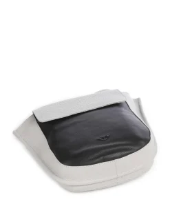 Boston Lorna Umhängetasche genarbtes Leder hellgrau