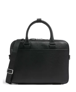 Bosun Aktentasche genarbtes Kalbsleder schwarz