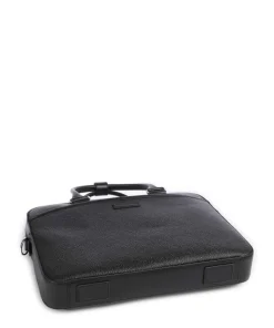 Bosun Aktentasche genarbtes Rindsleder schwarz