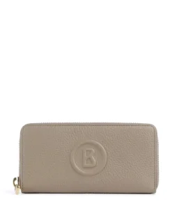 Bozen Ela RFID Geldbörse genarbtes Rindsleder taupe