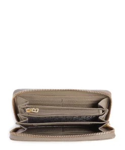 Bozen Ela RFID Geldbörse genarbtes Rindsleder taupe