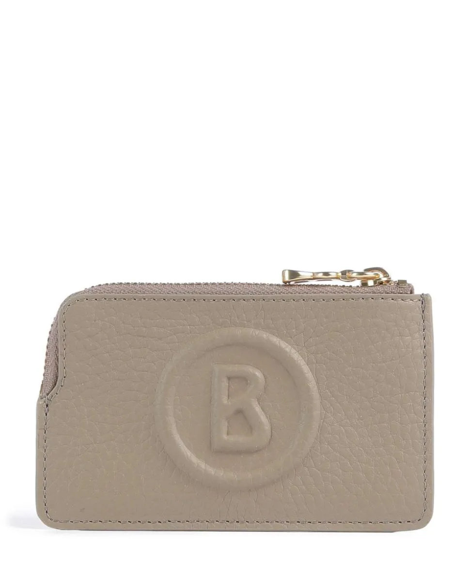 Bozen Elli RFID Kreditkartenetui genarbtes Rindsleder taupe