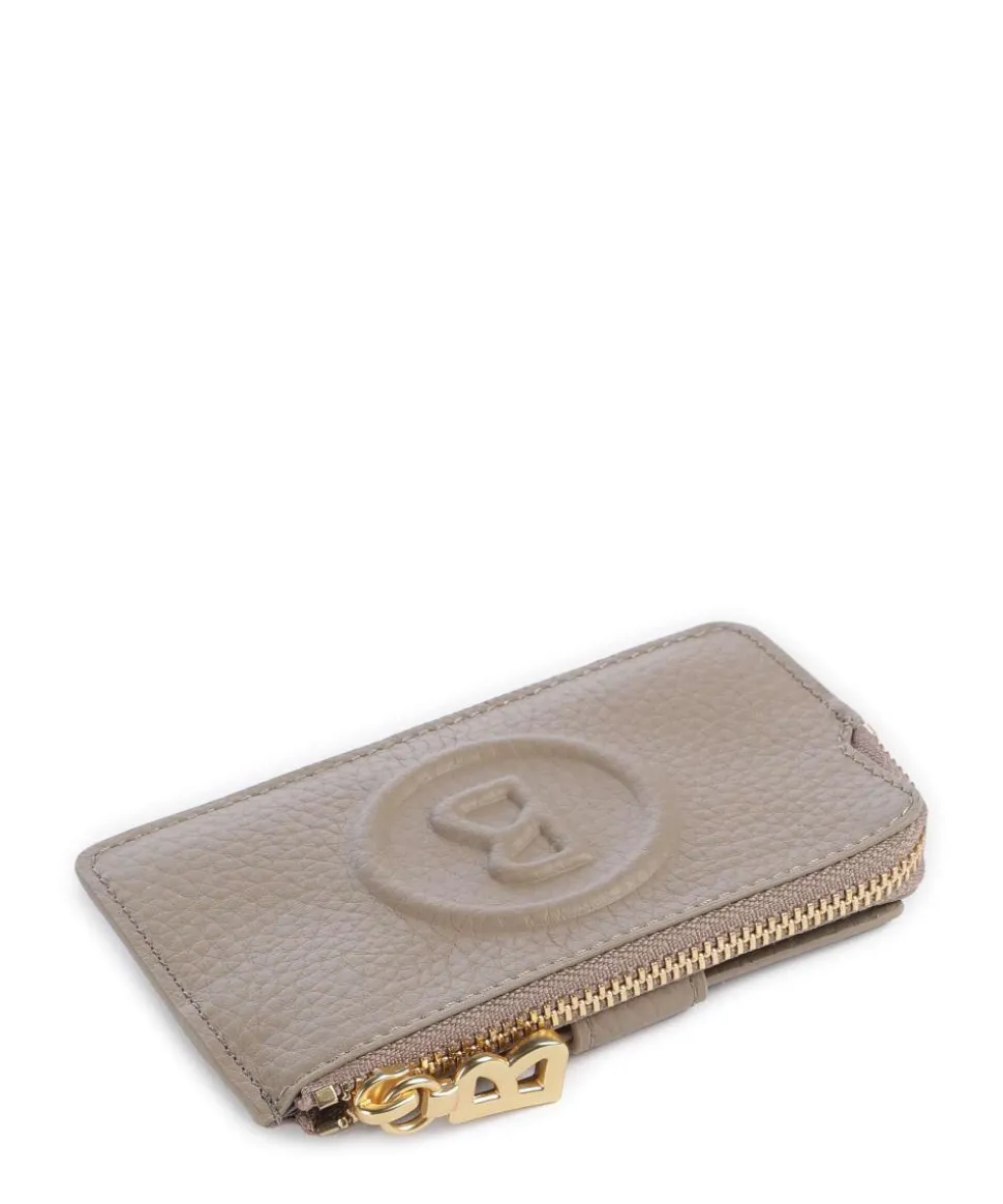 Bozen Elli RFID Kreditkartenetui genarbtes Rindsleder taupe