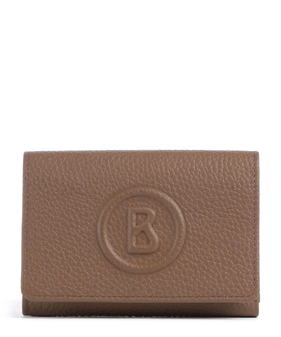 Bozen Nena RFID Geldbörse genarbtes Rindsleder braun