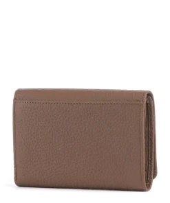 Bozen Nena RFID Geldbörse genarbtes Rindsleder braun