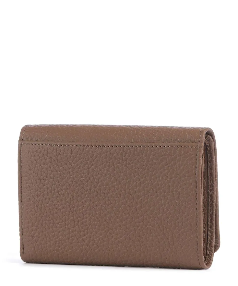 Bozen Nena RFID Geldbörse genarbtes Rindsleder braun