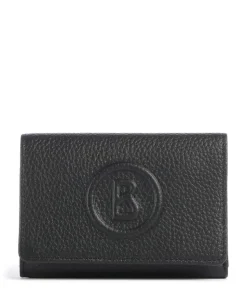 Bozen Nena RFID Geldbörse genarbtes Rindsleder schwarz