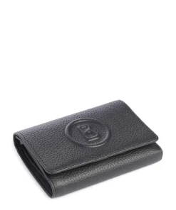 Bozen Nena RFID Geldbörse genarbtes Rindsleder schwarz