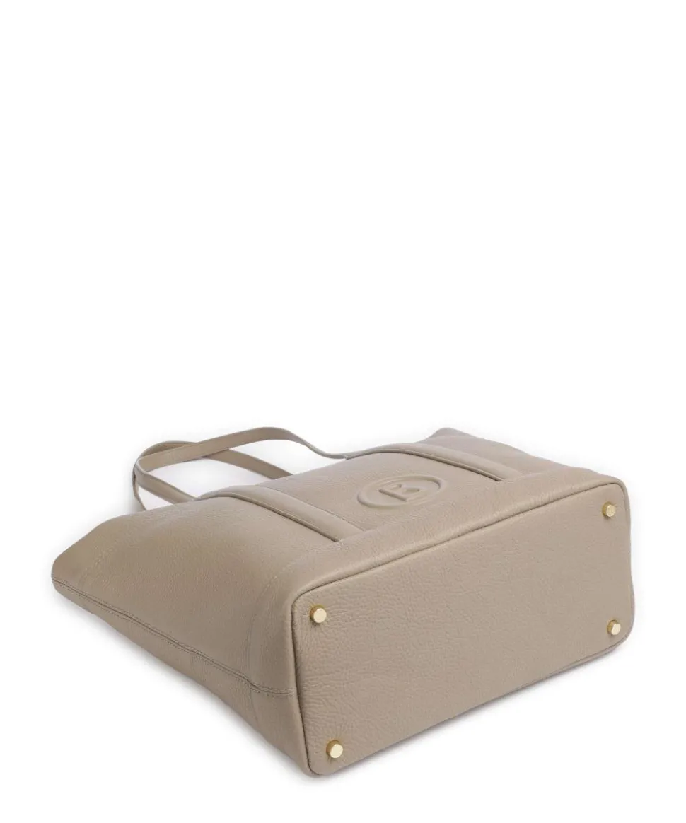 Bozen Zeta Shopper genarbtes Rindsleder taupe
