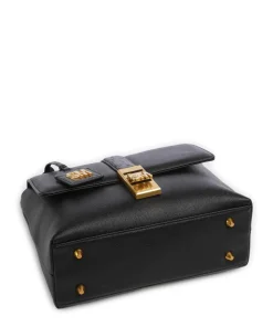 BPATTS-E Schultertasche Lederimitat schwarz