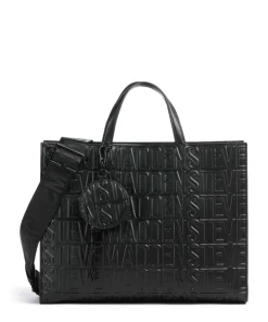 BPHANTOM Handtasche Lederimitat schwarz