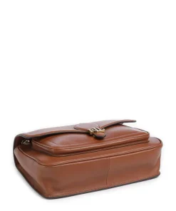 Bradley Medium Schultertasche genarbtes Rindsleder tan