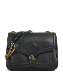 Bradley Small Schultertasche genarbtes Rindsleder schwarz