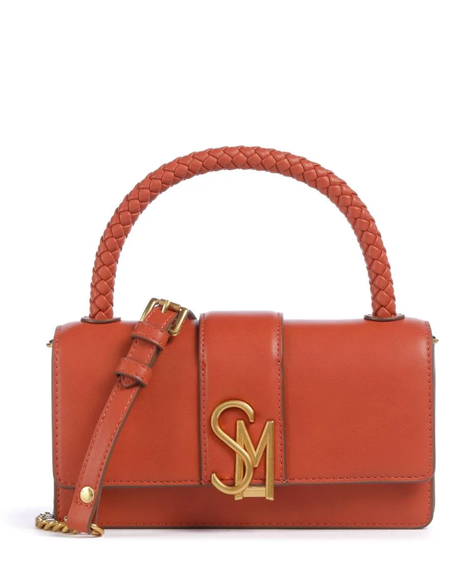 BRAGE Umhängetasche Lederimitat rotbraun