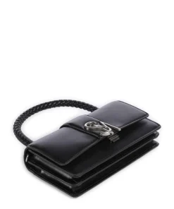 BRAGE Umhängetasche Lederimitat schwarz