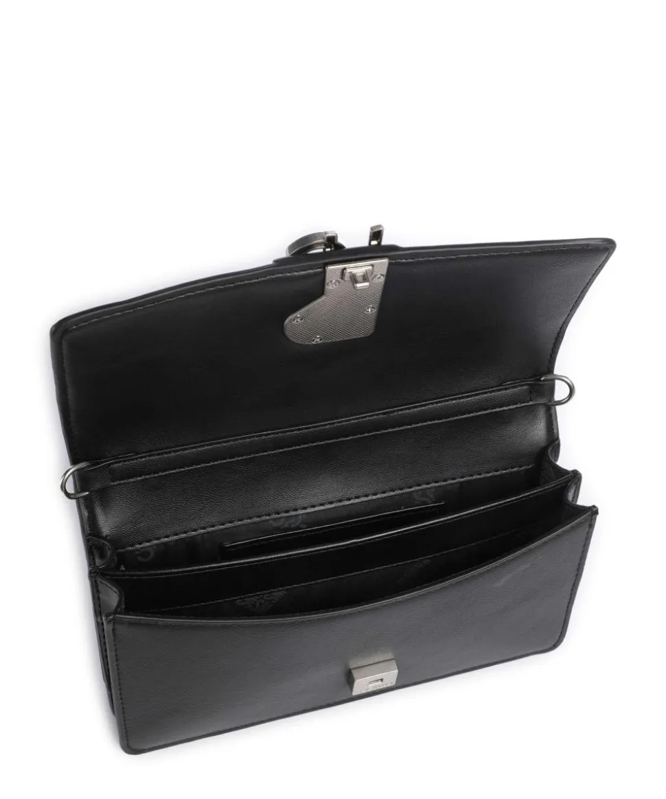 BRAGE Umhängetasche Lederimitat schwarz