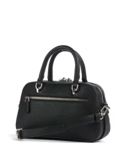 Bramina Handtasche Lederimitat schwarz