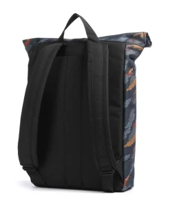 Brand Collaboration Hajo Medium Rolltop Rucksack 16″ recyceltes Polyester dunkelblau