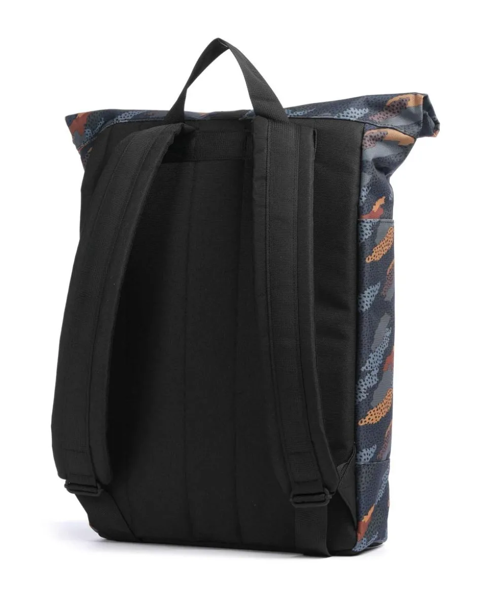 Brand Collaboration Hajo Medium Rolltop Rucksack 16″ recyceltes Polyester dunkelblau