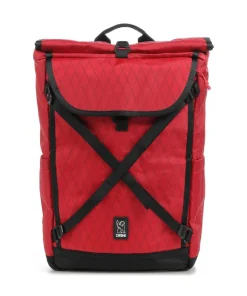 Bravo4.0 Rolltop Rucksack recyceltes Nylon rot