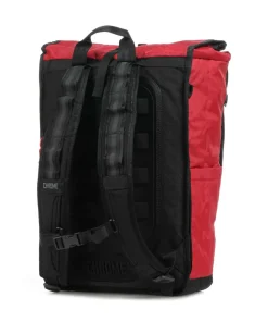 Bravo4.0 Rolltop Rucksack recyceltes Nylon rot