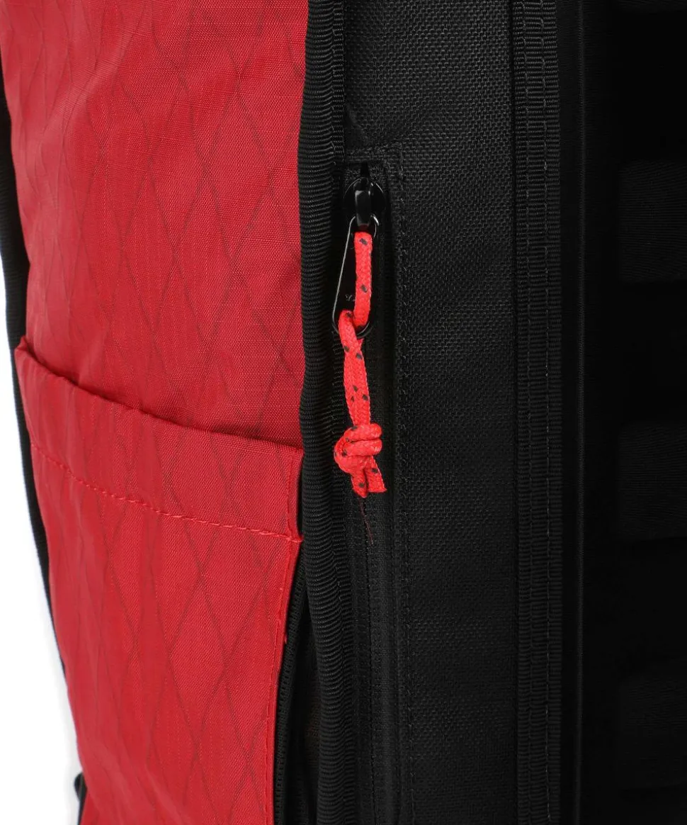 Bravo4.0 Rolltop Rucksack recyceltes Nylon rot