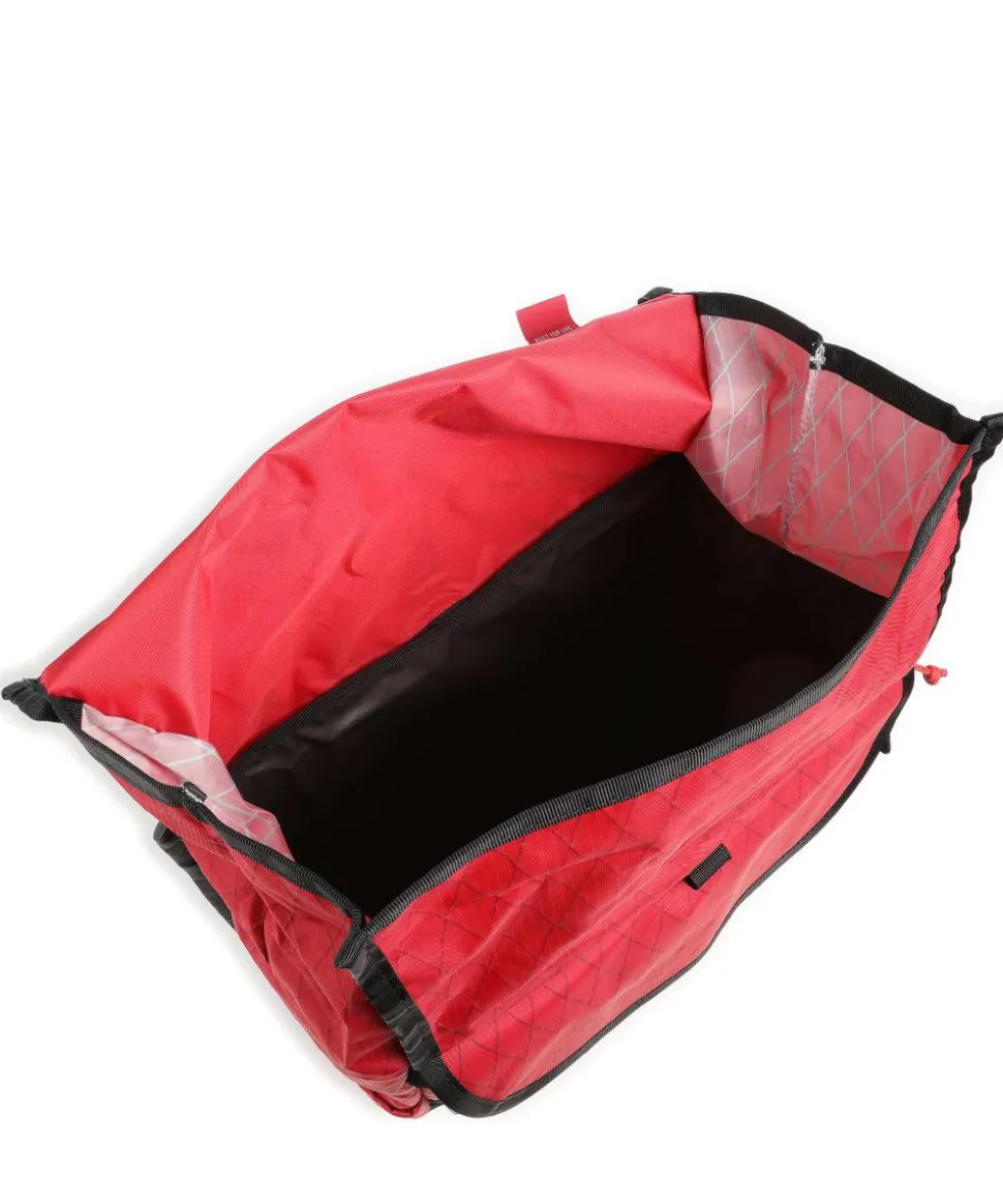 Bravo4.0 Rolltop Rucksack recyceltes Nylon rot