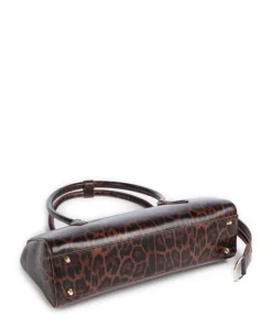 BREMIE-E Schultertasche Lederimitat braun