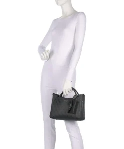 Brenton Handtasche Lederimitat anthrazit