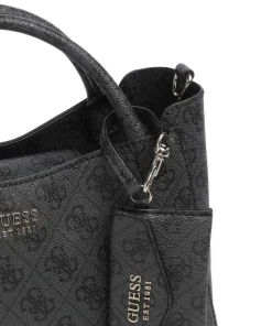 Brenton Handtasche Lederimitat anthrazit