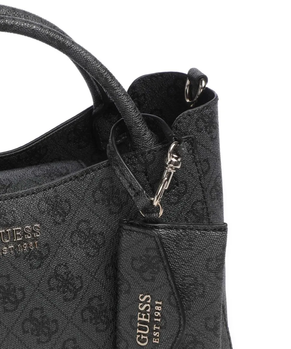 Brenton Handtasche Lederimitat anthrazit