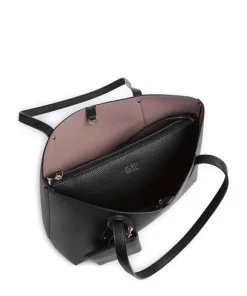 Brenton Shopper Lederimitat schwarz