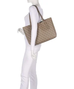 Brenton Shopper Lederimitat hellbraun