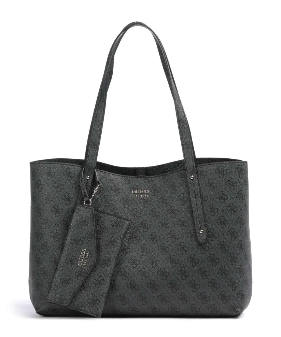 Brenton Shopper Lederimitat anthrazit