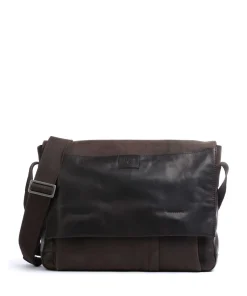 Brick Lane Aktentasche 15″ Leder dunkelbraun