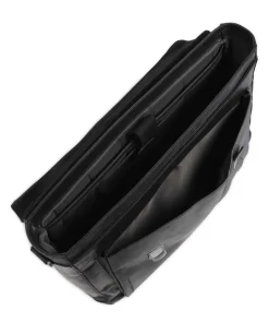 Brick Lane Jim Aktentasche 15″ Leder schwarz