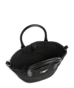 Brie 22 Handtasche Bast schwarz