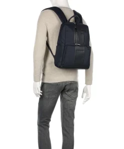 Brief 2 Laptop-Rucksack 14″ recyceltes Nylon dunkelblau