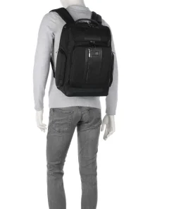 Brief 2 Laptop-Rucksack 15″ recyceltes Nylon schwarz