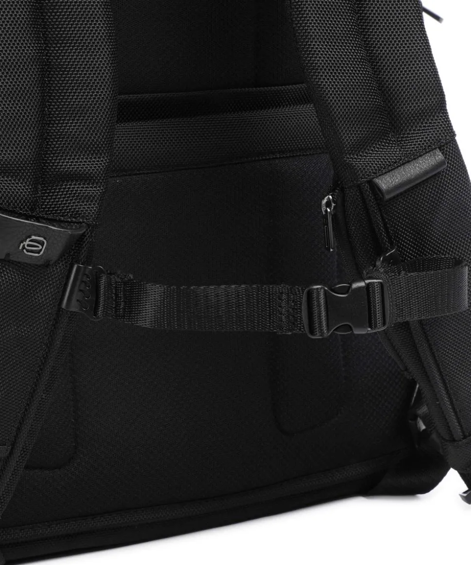 Brief 2 Laptop-Rucksack 15″ recyceltes Nylon schwarz