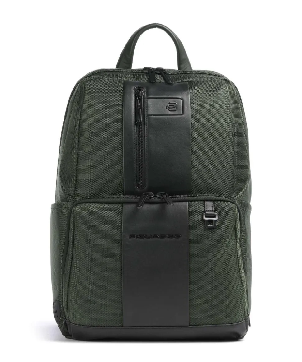 Brief 2 Laptop-Rucksack 14″ recyceltes Nylon dunkelgrün