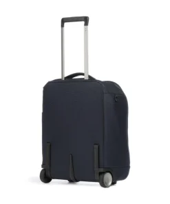 Brief Carry-On 2-Rollen Trolley dunkelblau 45 cm