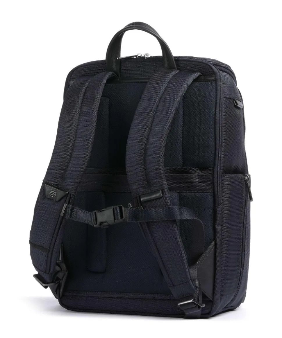 Brief Reiserucksack 15″ recyceltes Nylon navy