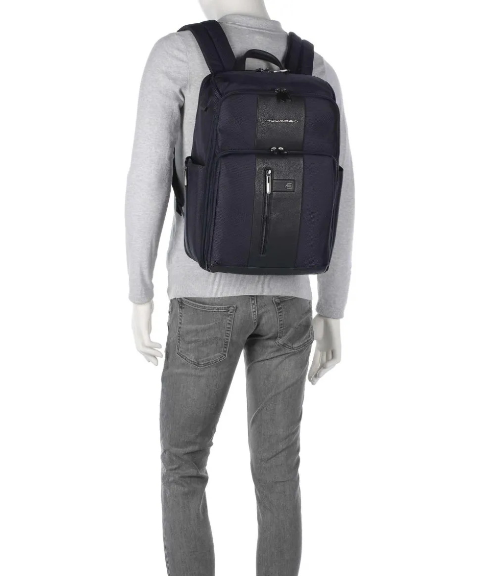 Brief Reiserucksack 15″ recyceltes Nylon navy