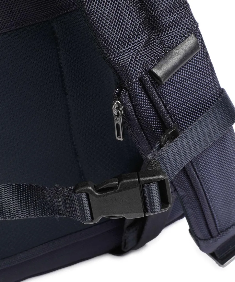 Brief Reiserucksack 15″ recyceltes Nylon navy