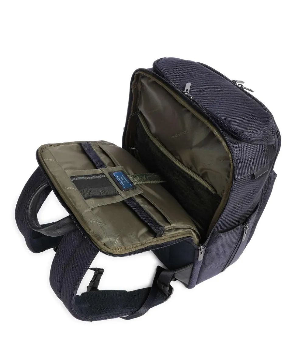 Brief Reiserucksack 15″ recyceltes Nylon navy