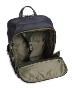 Brief Reiserucksack 15″ recyceltes Nylon navy