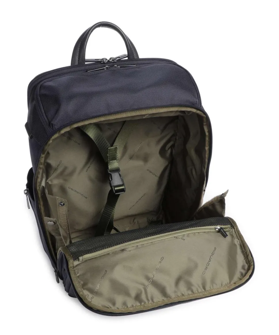 Brief Reiserucksack 15″ recyceltes Nylon navy