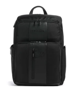 Brief Reiserucksack 15″ recyceltes Nylon schwarz