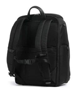 Brief Reiserucksack 15″ recyceltes Nylon schwarz